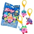 thumbnail image 1 of Kirby Glow-in-the-Dark Backpack Bag Charm, Multicolor, 3-in-1 Random Blind Bag, 1 of 4