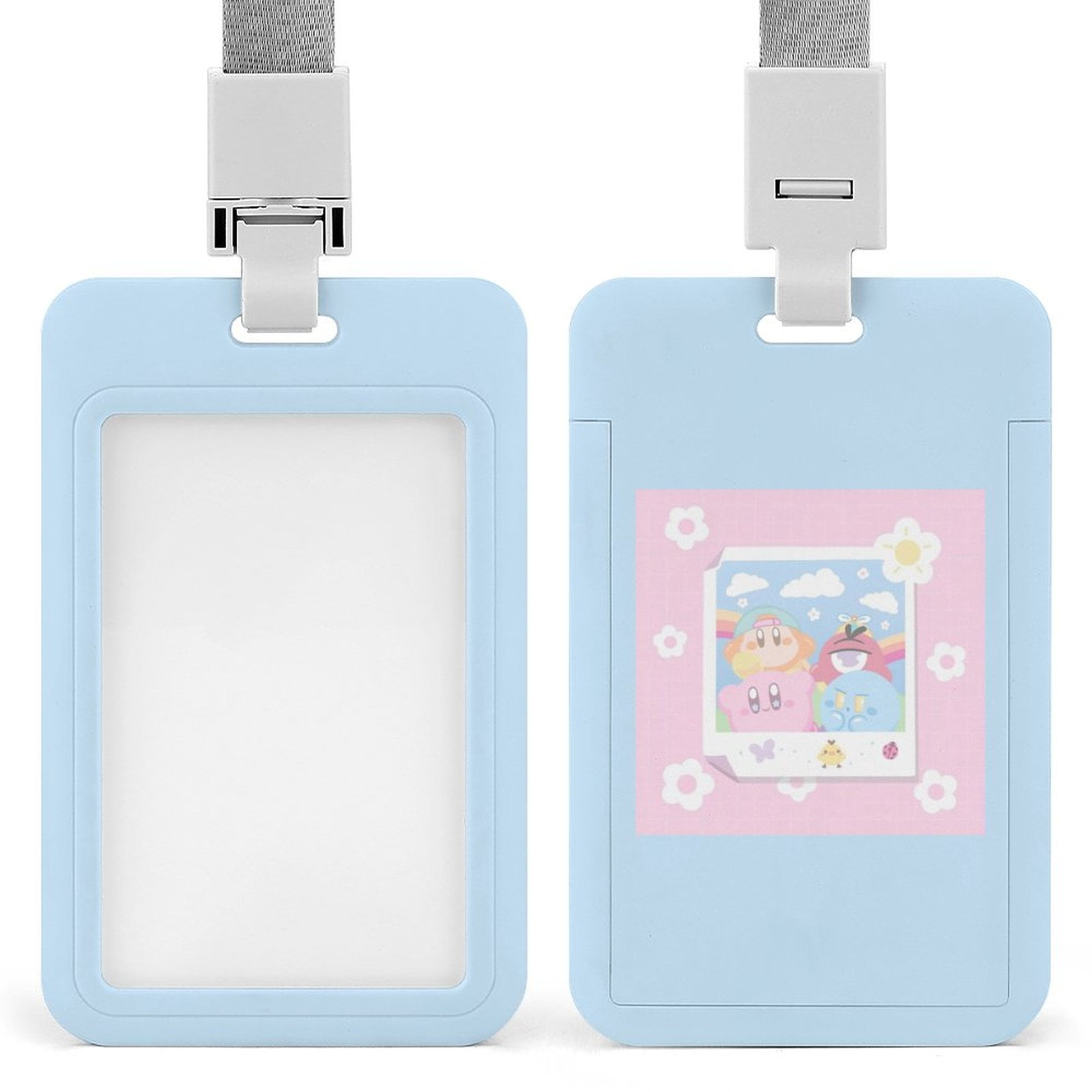 Kirby ID Card Name Holder Sets ID Card Name Badge Holder Personalized ...