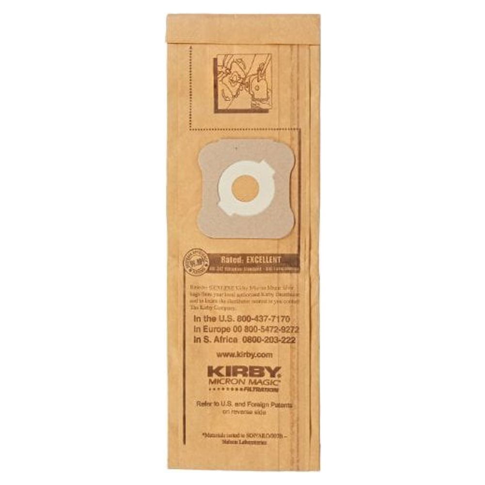 3 Kirby Micron Magic Vacuum Bags & 1 Belt For G3, G4, G5, G6 Models 4 thumbnail image