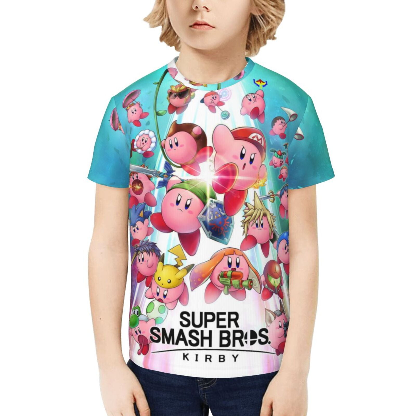 新品未使用/ SEA CHIBI GRAPHIC TEE size2 kids Boys Short Sleeve Dino Astronaut And Spaceship Graphic Tee 2