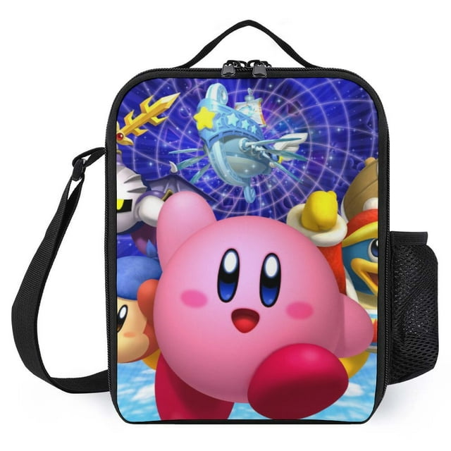 Kirby Lunch Bag, Insulated Lunch Box Large Capacity Reusable Insulated