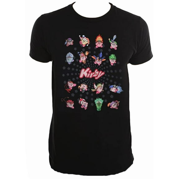 Kirby Many Abilities Adult T-Shirt (XX-Large, Black)