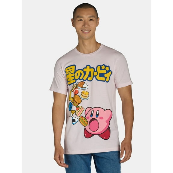 Kirby Men's & Big Men's Graphic Tee Shirt, Sizes S-3XL