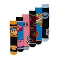 thumbnail image 1 of Kirby Men's Graphic Crew Socks, 6-Pack, 1 of 3