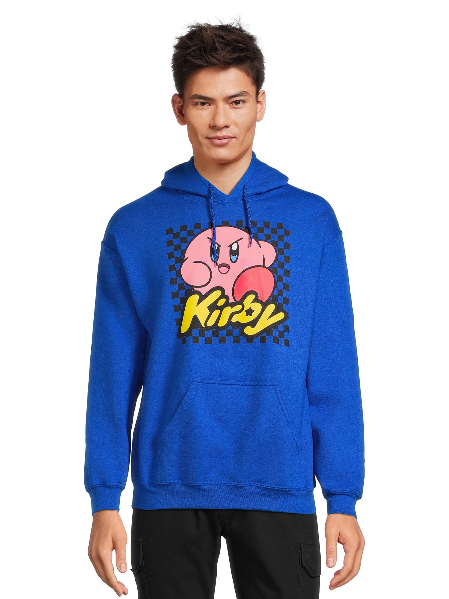 Kirby Men's and Big Men's Graphic Hoodie Sweatshirt, Sizes S - 2XL ...