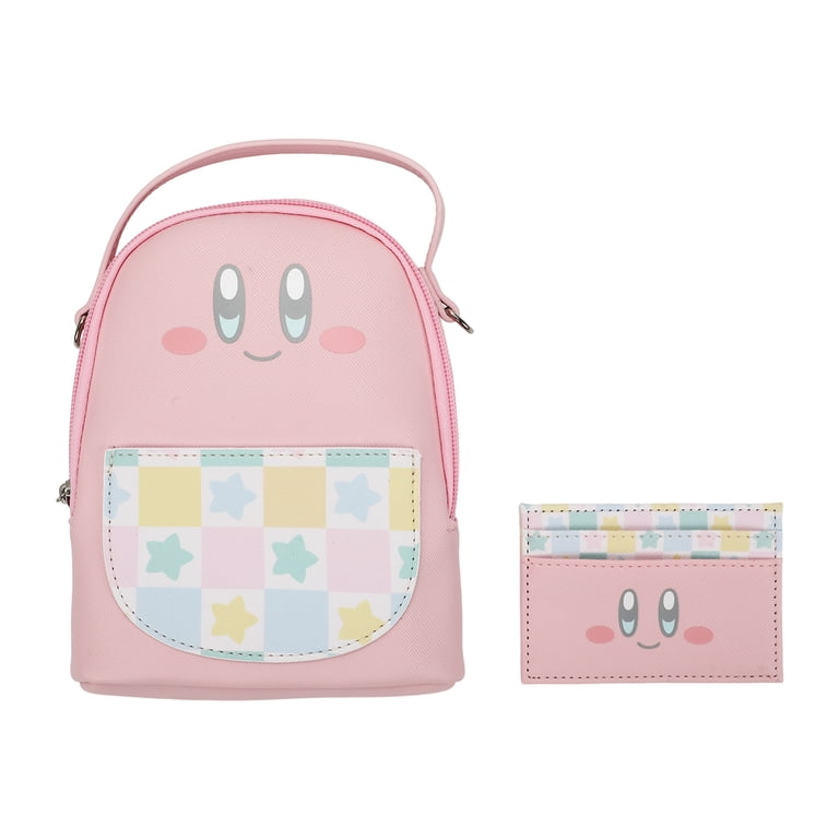full kirby mini-backpack Bioworld Nintendo 3-D Travel Backpack 16" Sublimated Print Bag master ball Bioworld | Kirby Big Face