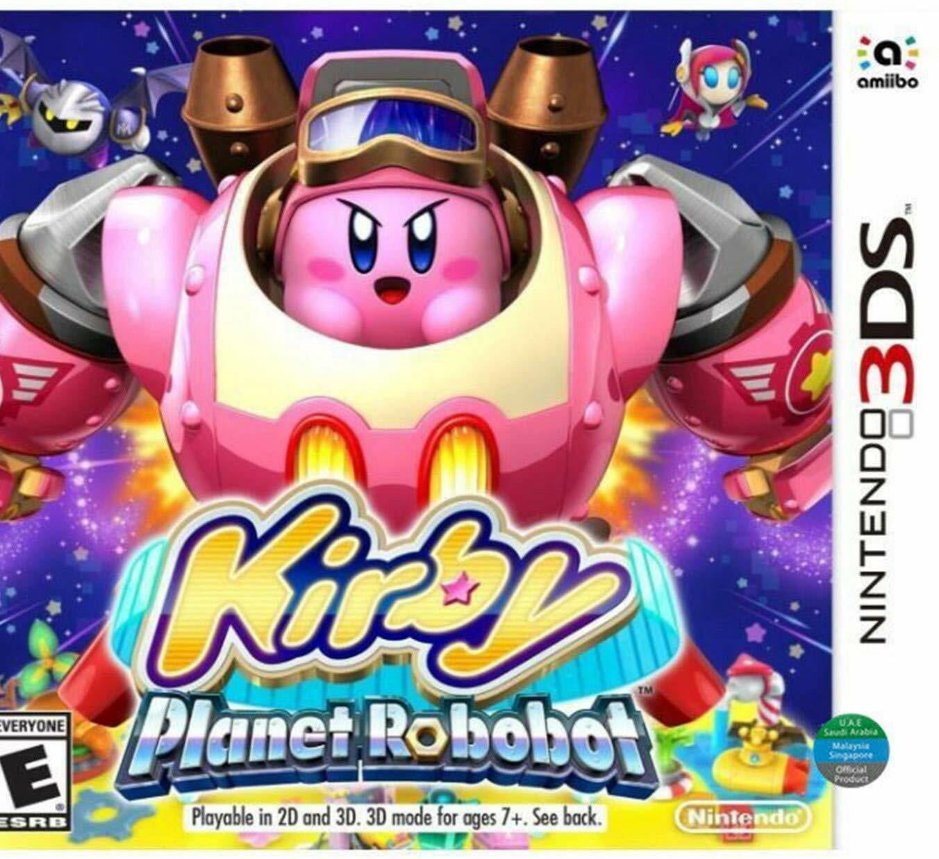 Nintendo 3DS Kirby Planet Robobot - Action-Platformer Robot Game