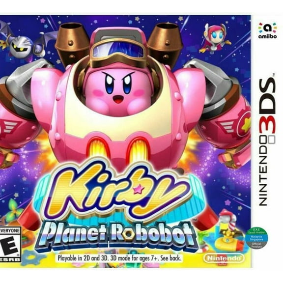 Kirby Planet Robobot - Nintendo 3DS - World Edition