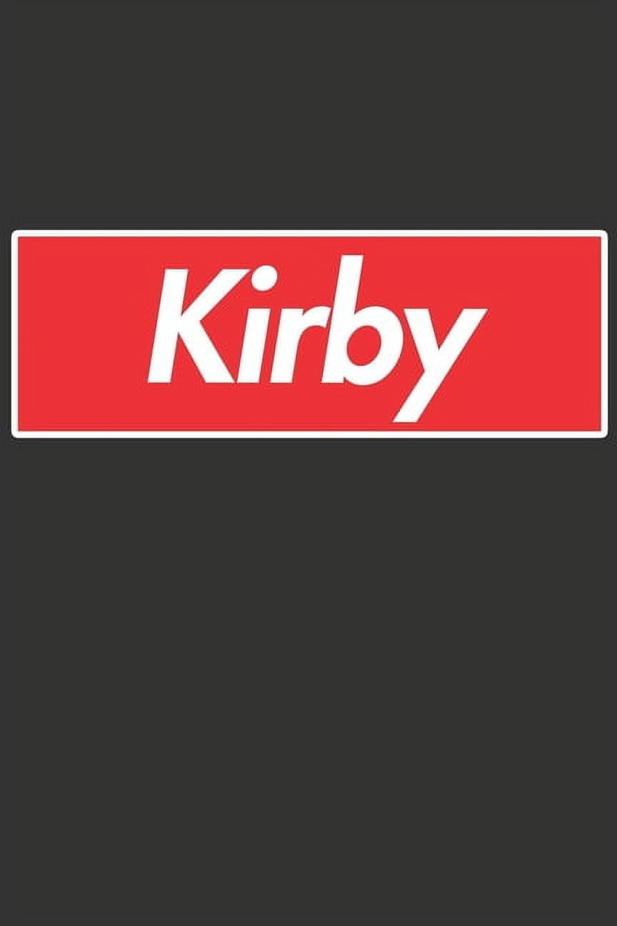 Kirby Planner Calendar Notebook Journal, Personal Named Firstname or Surname for Someone Called