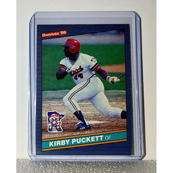 Kirby Puckett 1986 Donruss MLB #72 Baseball Card Minnesota Twins