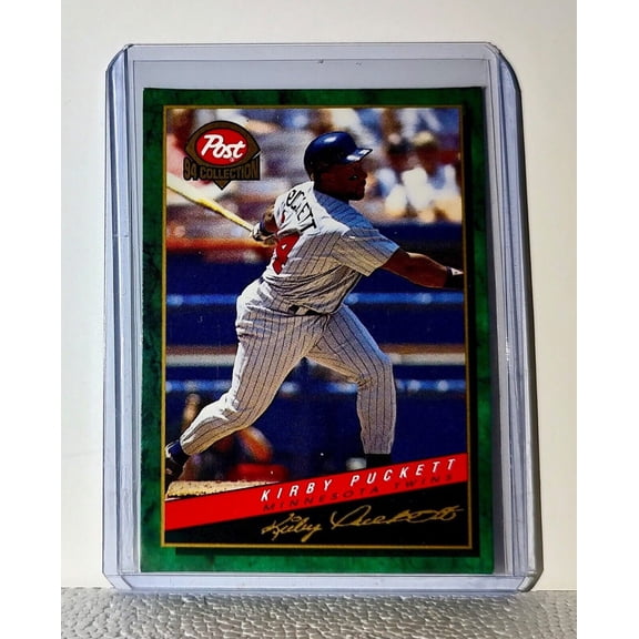 Kirby Puckett 1994 Post Collection MLB #4 Baseball Card Minnesota Twins