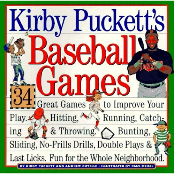Pre-Owned Kirby Puckett's Baseball Games (Paperback) 0761101551 9780761101550