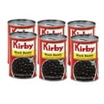 Kirby Ready to Eat AIF4 Black Beans 15oz (6 Pack) Frijoles Negros