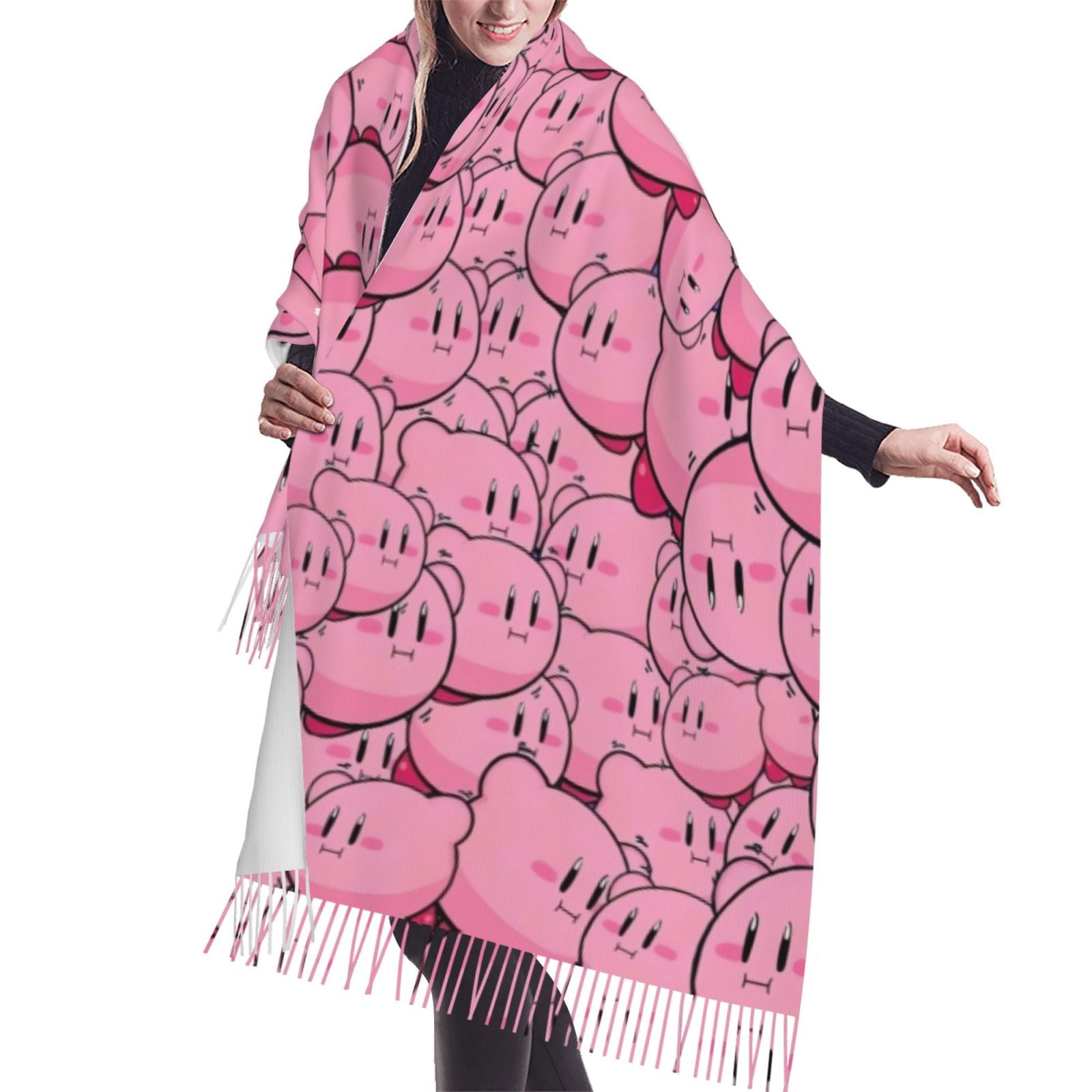 Kirby Shawl Wrap for Womens Winter Warm Long Soft Scarf Pashmina Shawl Scarves