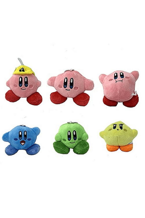 Star Allies Plush Toys and Straps 6 pcs Cute Key Chain