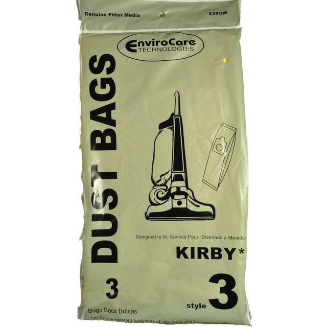 Sacchetti Per Aspirapolvere Kirby Compatibili – 3 Pezzi Per Kirby Style 3, Heritage II, Legend