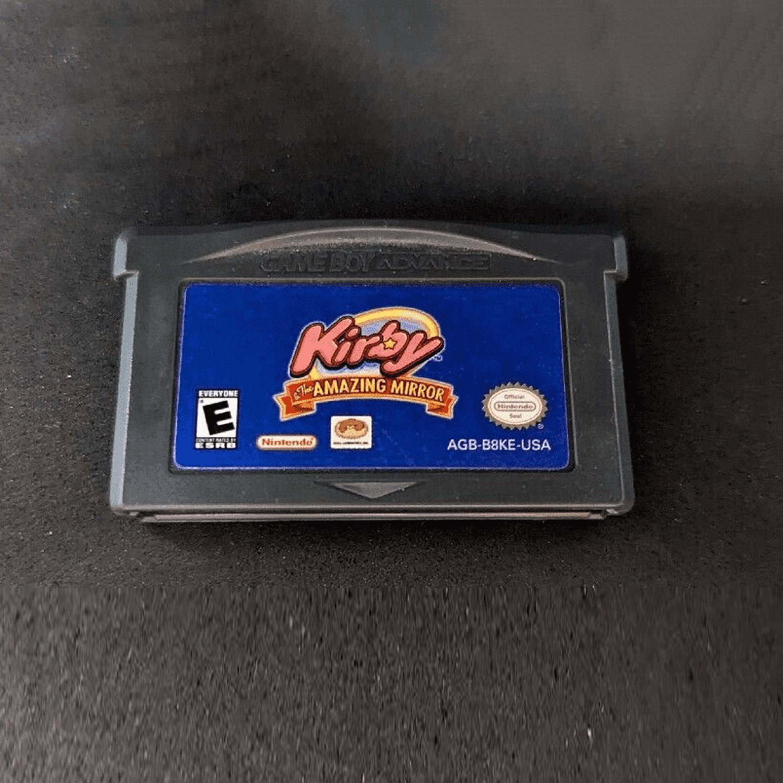 Kirby & The Amazing Mirror- Game Boy Advance - Game Cartridge - Walmart.com