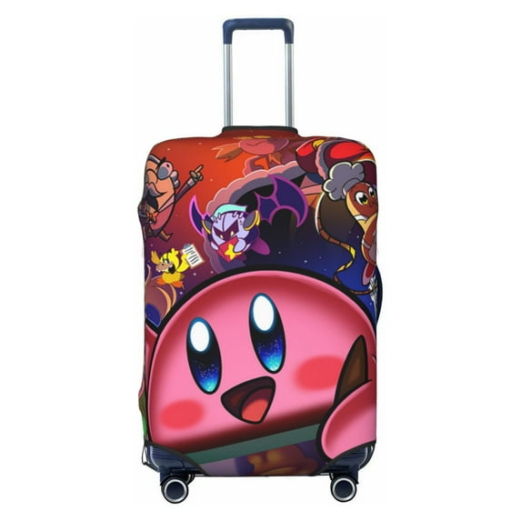 Kirby Travel Luggage Cover Suitcase Protector Washable Baggage Covers Anti-Scratch Suitcase Cover