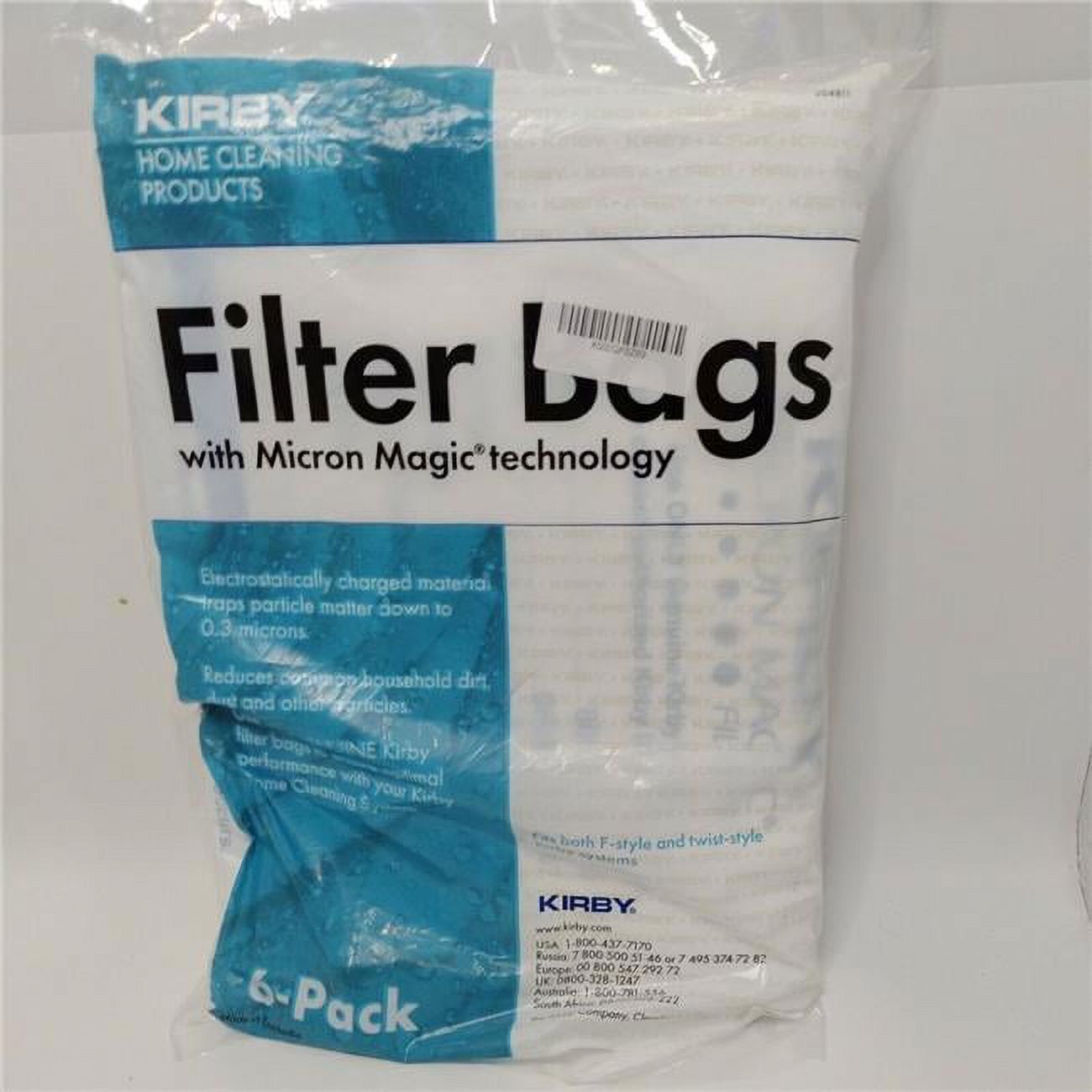 Kirby Vacuum Bag - 6 Count - Walmart.com