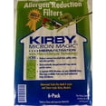 thumbnail image 1 of Kirby Vacuum Cleaner Disposable Cloth Paper Bags White Hepa Bags 6 Pack Universal Style Fits ALL Kirby Models, 1 of 2