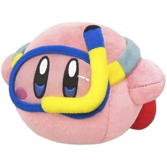 Kirby's Adventure All Star Collection Kirby Swim Plush, 6" Gift