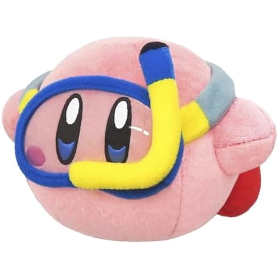 Kirby's Adventure All Star Collection Kirby Swim Plush, 6" Gift
