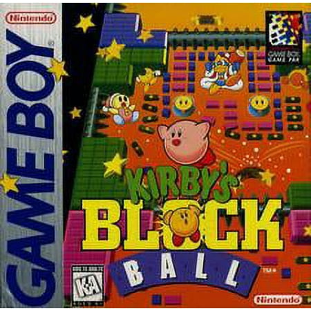 Pre-Owned Kirbys Block Ball - Nintendo Gameboy Original (Refurbished: Good)