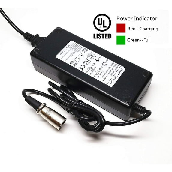 Kircuit 24V 4A Battery Charger for Invacare Power Chair USA