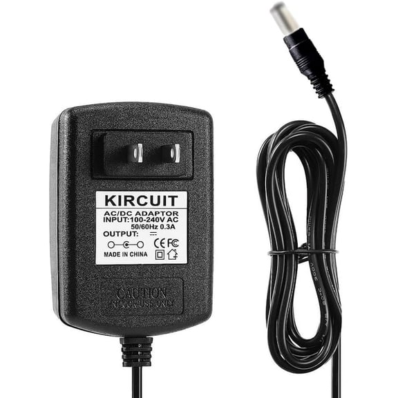 Kircuit AC/DC Adapter Compatible with Fitel S121 Series Hand-Held Fusion Splicer S121A/S S121A S121S S121M Optical Fiber Fusion Welding Machine S121X-DC S121XDC S959 Power Supply Cord Battery Charger