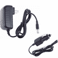 thumbnail image 1 of Kircuit CAR & Home Charger for Pantech C150 Slate C530/Razzle TXT8030VW/Escapade WP8990V Power Supply Cord Cable PS Charger Mains PSU, 1 of 1