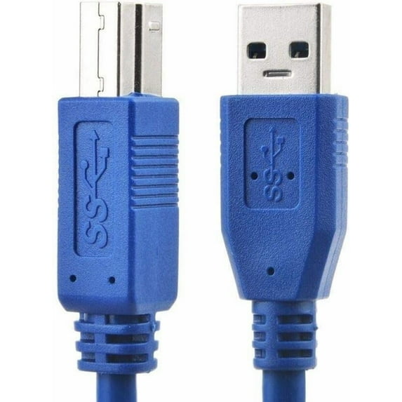 Kircuit New USB 3.0 Cable PC Laptop Data Cord Replacement For Mediasonic SmartDock Pro HV1-U60D2L HV1-U24D2L Media Sonic Smart Dock Universal Laptop Computer Docking Station