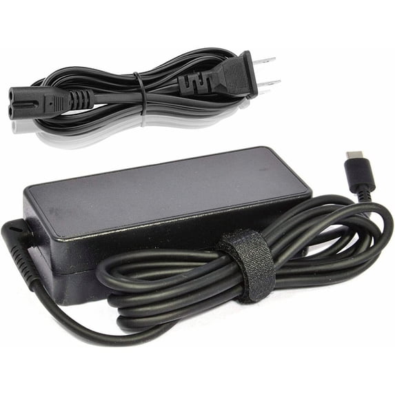 Kircuit USB-C AC/DC Adapter Replacement for USBC Acer Chromebook Spin 11 R751T-C4XP Power Supply Cord Cable Charger Mains PSU