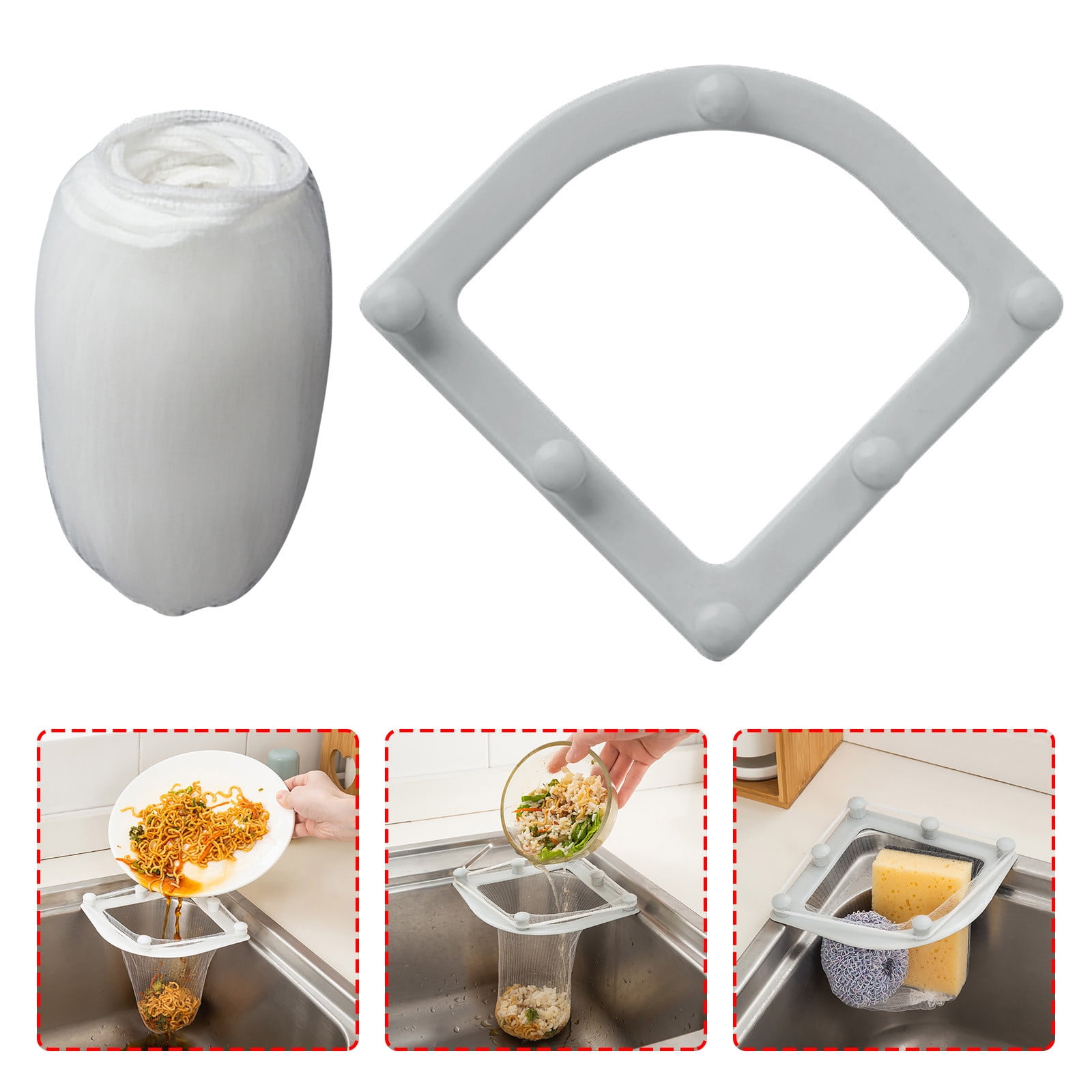 Kirisakiz kitchen drain cover drain hair trap drain filter for bathtubs StrainersSink Filters