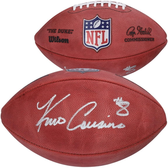 Kirk Cousins Atlanta Falcons Autographed Duke Full Color Football - Fanatics Authentic Certified