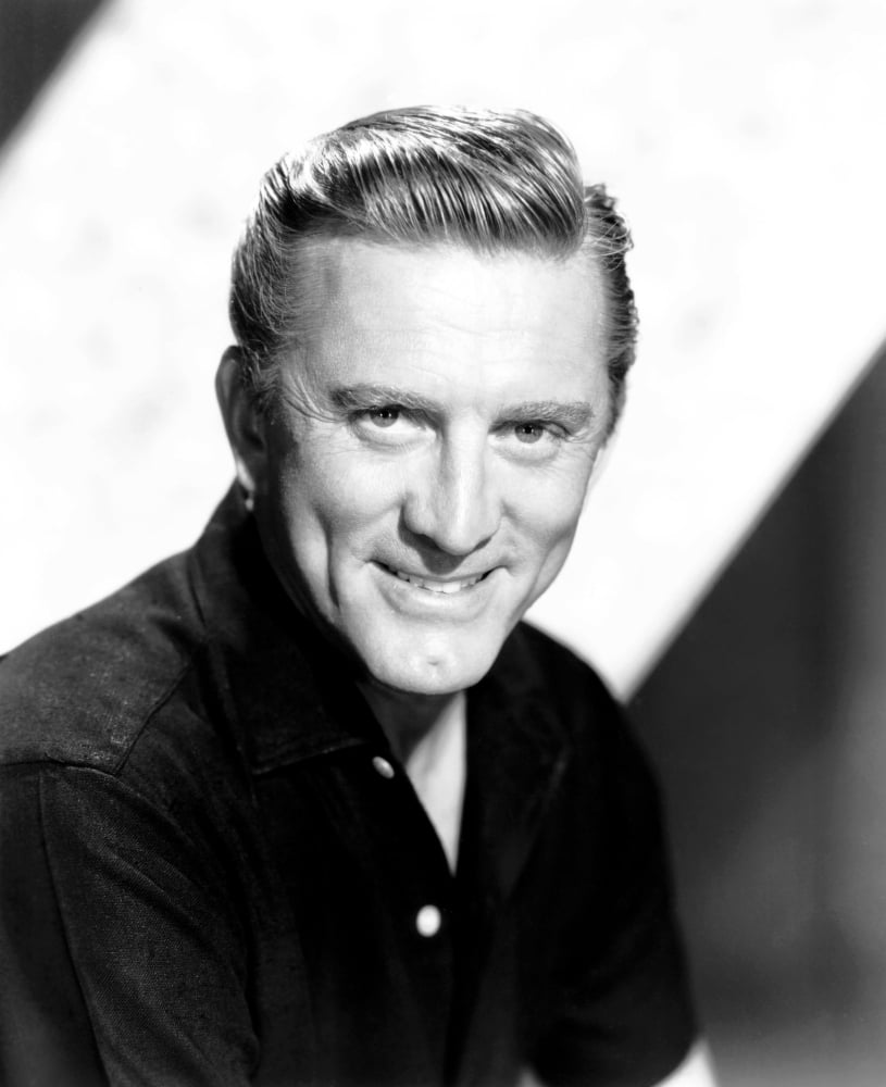 Kirk Douglas Canvas Art - (16 x 20)