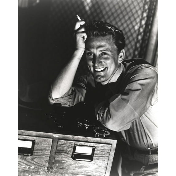 Kirk Douglas Holding Cigarette in Formal Outfit Photo Print (8 x 10)