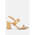 thumbnail image 1 of Kirk Elasticated Gussets Block Heel Sandals, 1 of 11