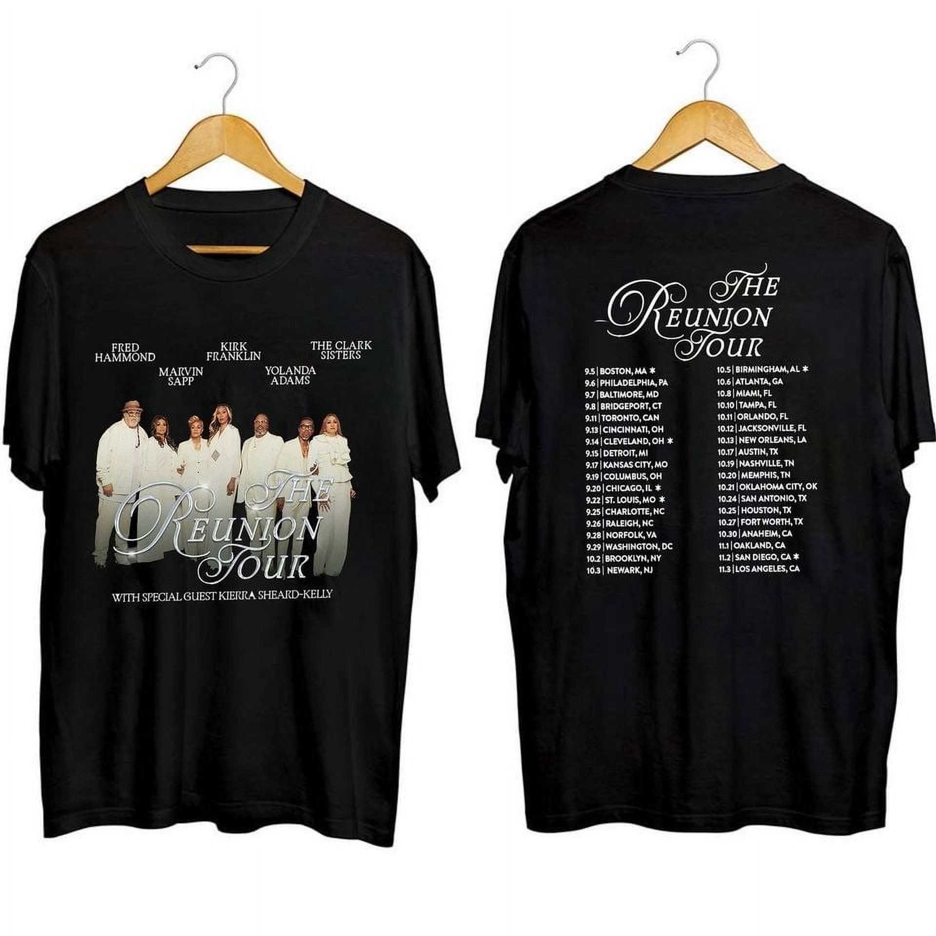 Kirk Franklin The Reunion Tour 2024 Shirt, Kirk Franklin 2024 Concert