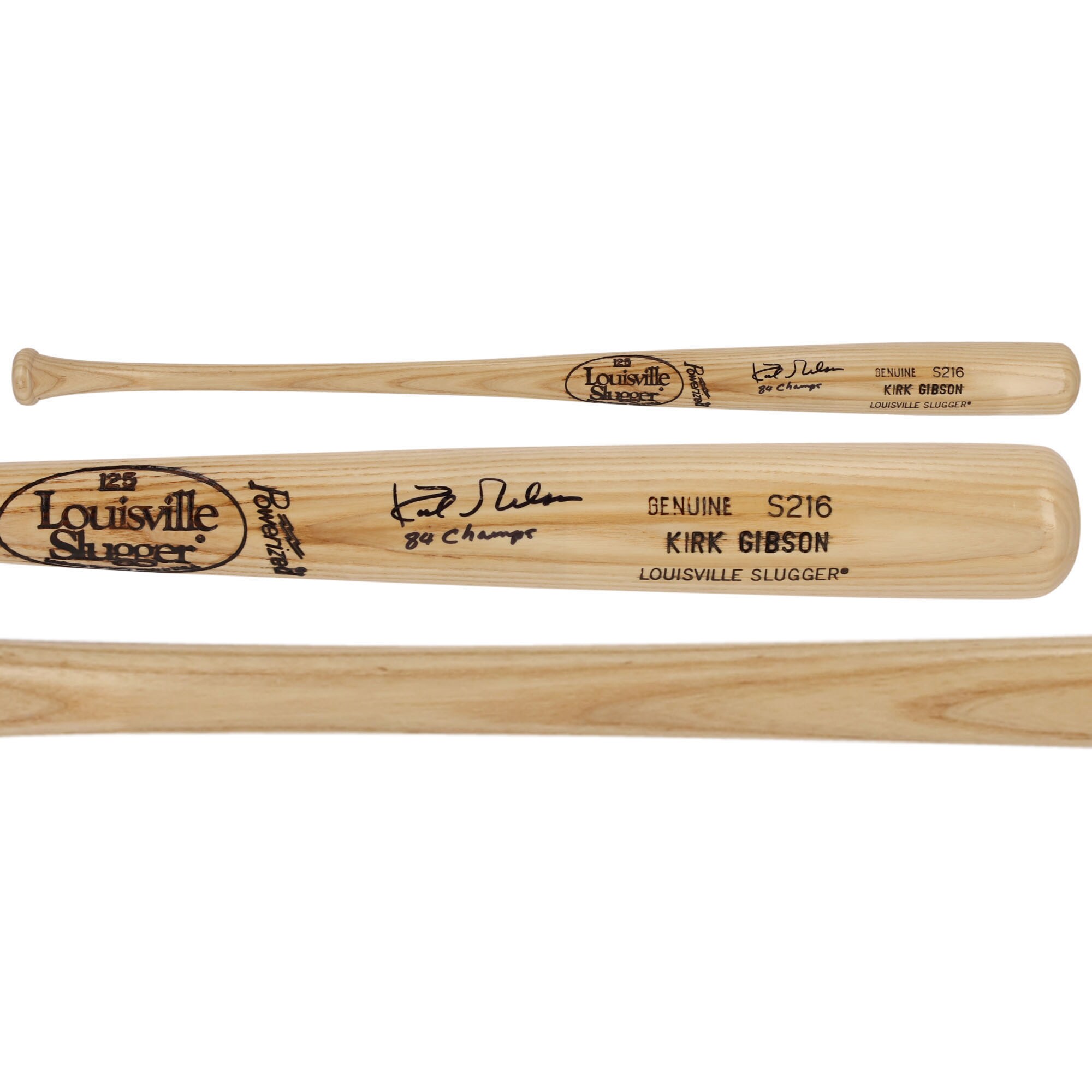 Kirk Gibson Detroit Tigers Autographed Louisville Slugger Game Model
