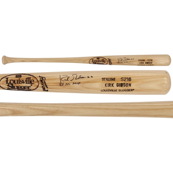 Kirk Gibson Los Angeles Dodgers Autographed Louisville Slugger Game Model Bat with "88 NL MVP" Inscription - Fanatics Authentic Certified
