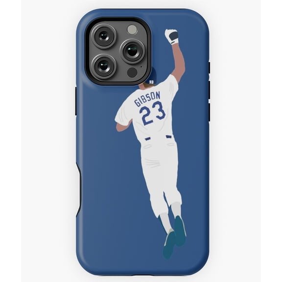 Kirk Gibson Walk Off Home Run M0305 Phone Case for iPhone 17 16 15 14 13 12 11 Pro Max
