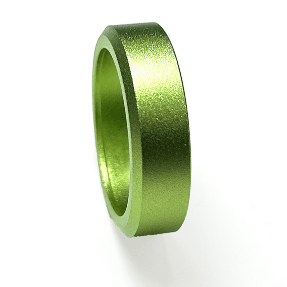Kirk McCullough Cut-Down Duck Calls Game Call Duck Call Crack Rings Accent Band, 10 Pack, Lime Green