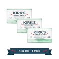 Kirk's Castile Bar Soap Clean Soap for Men, Women & Children Premium