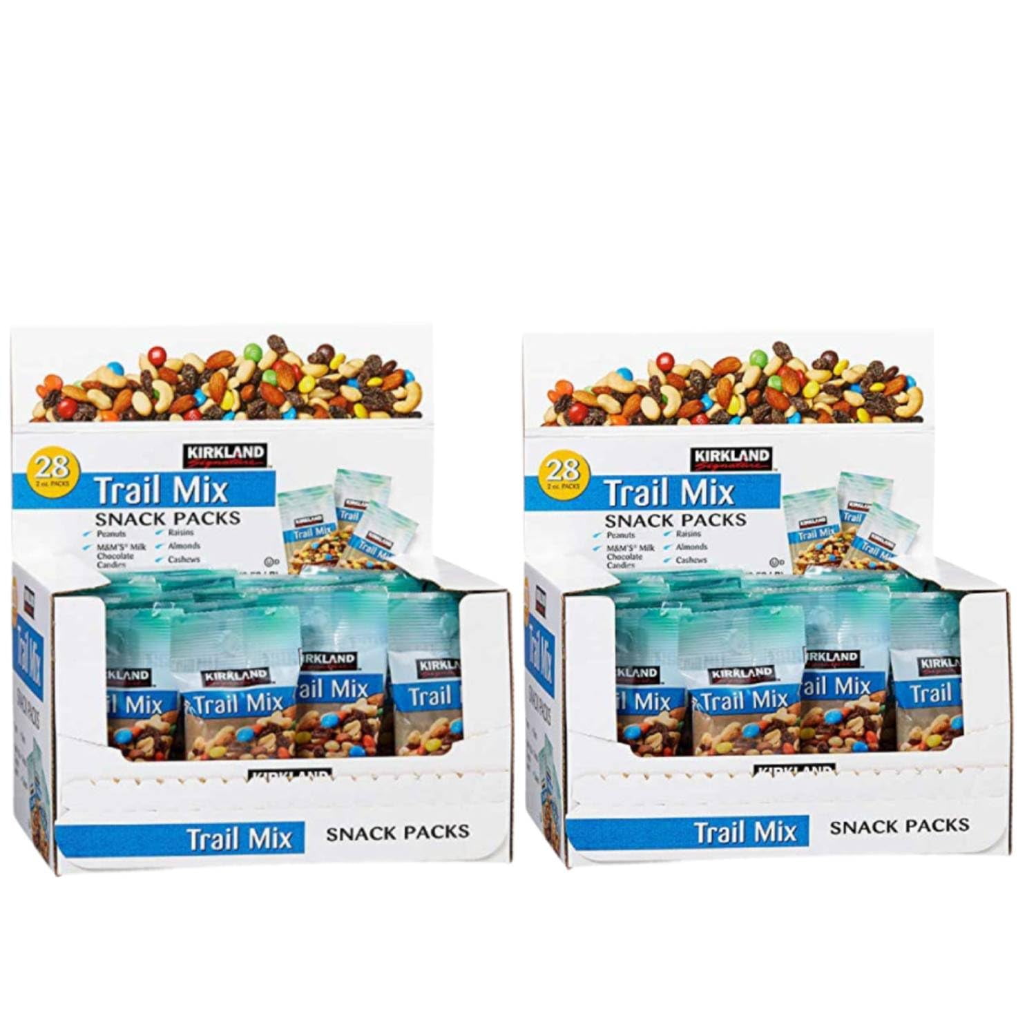 KirkIand Signature Expect More Trail Mix Snack Packs, 2 oz, 56 count