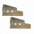 thumbnail image 1 of Kirkey Seat Mount Floor 3/16in Aluminum 2-pc, 1 of 2