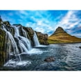 thumbnail image 1 of Kirkjufellsfoss Waterfall Kirkjufell Iceland Large Wall Art Print, 1 of 1