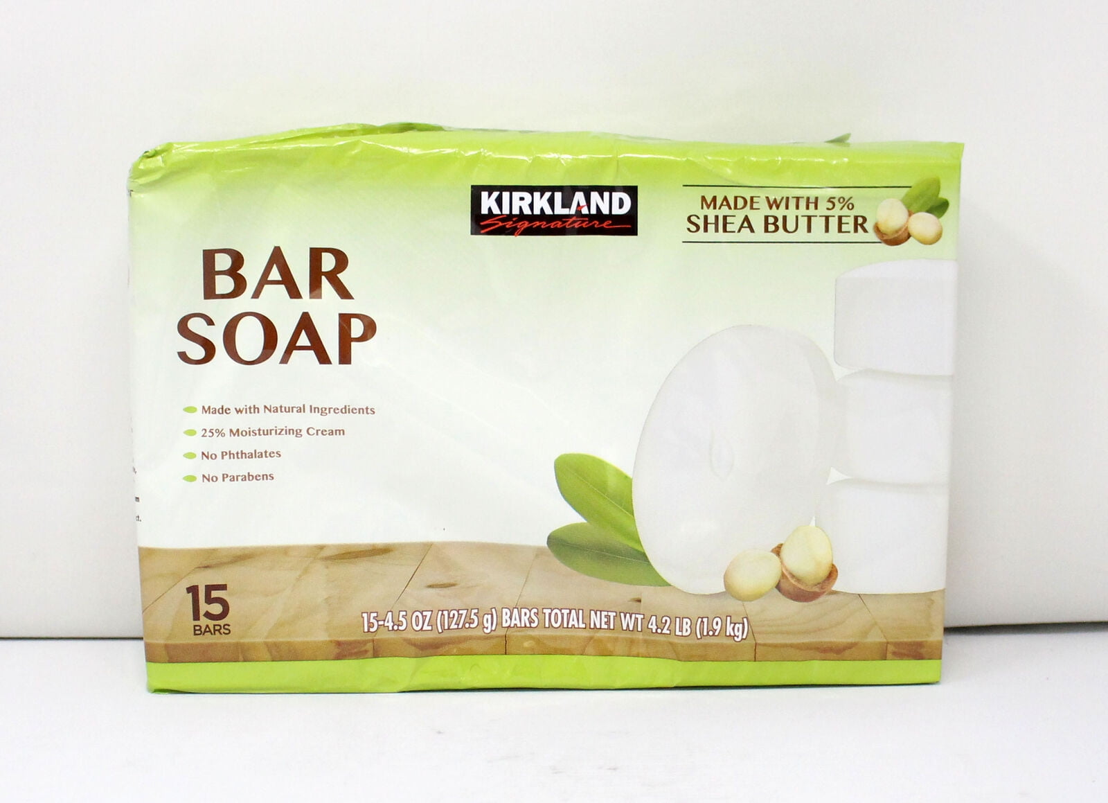 Kirkland Bar Soap Made with Shea Butter 15 bars