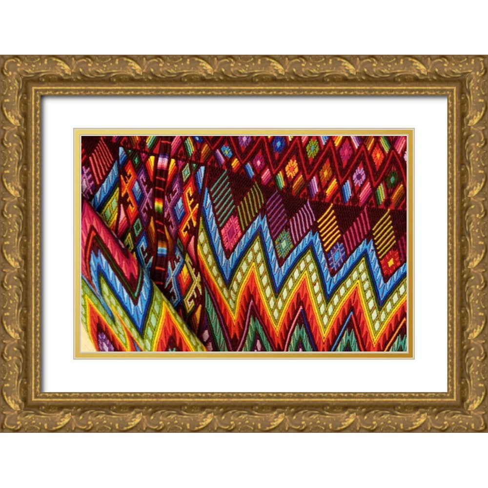 Kirkland, Dennis 32x23 Gold Ornate Wood Framed with Double Matting Museum  Art Print Titled - Guatemala, Chichicastenango, Colorful fabric -  Walmart.com