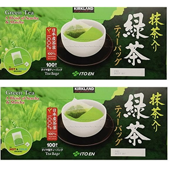 Kirkland Ito En Matcha Blend Japanese Green Tea, 1.5G Tea Bags, 200 Count
