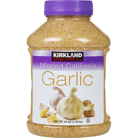 Kirkland Minced California Garlic, 48-Ounce